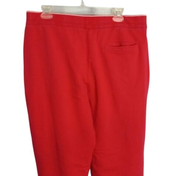 Armani Exchange Size L Pants Joggers Flaw Red Athletic Sweats Pockets Leisure - Picture 10 of 11